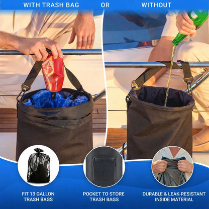 FishHaven™ Boat Waste Bin