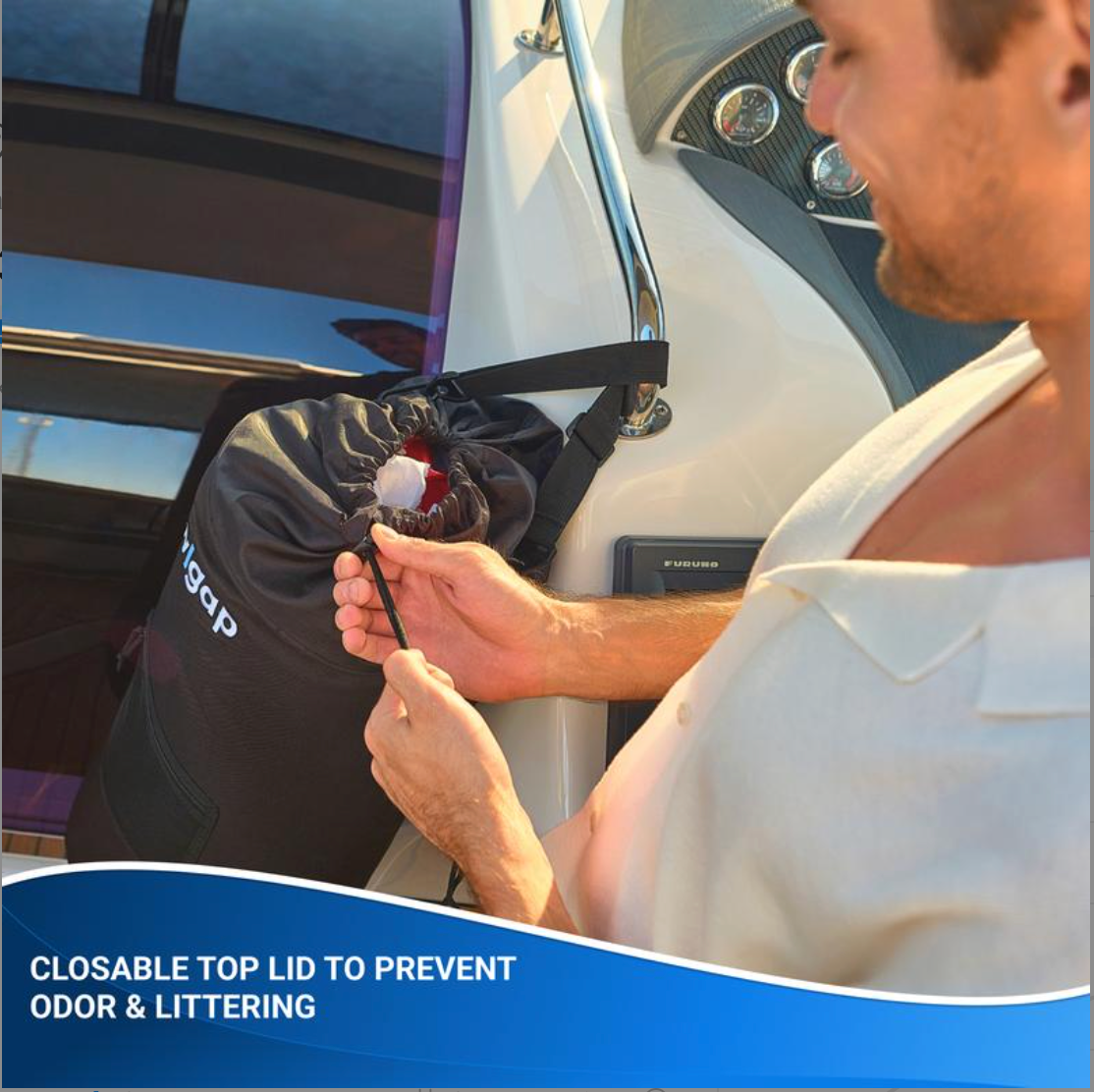 FishHaven™ Boat Waste Bin