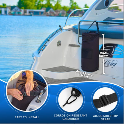 FishHaven™ Boat Waste Bin